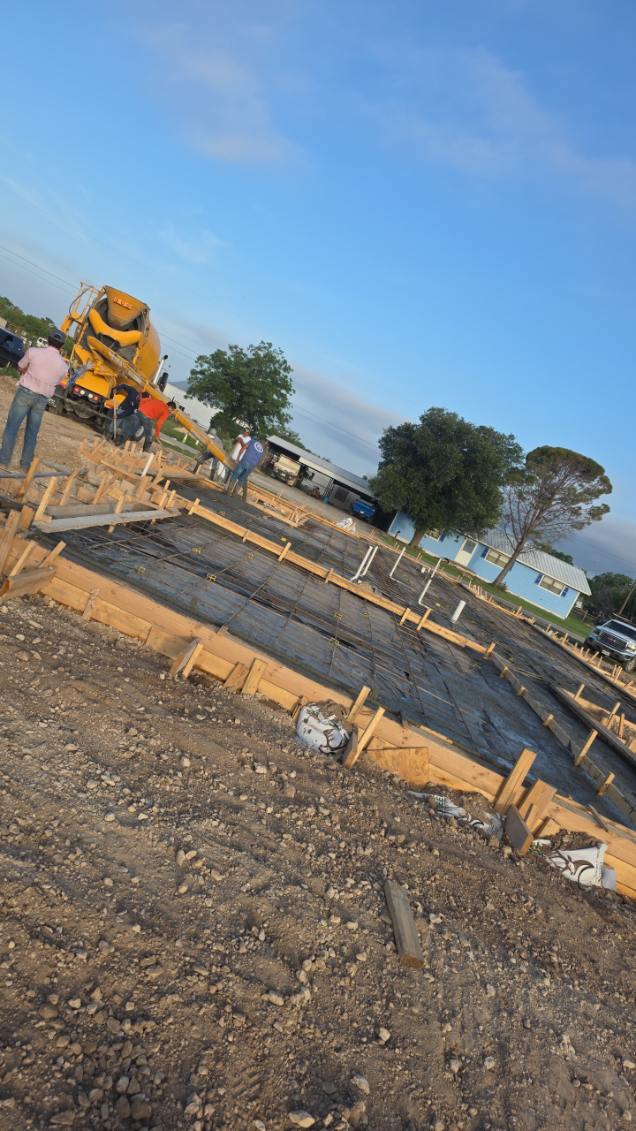 concrete foundations san angelo, tx