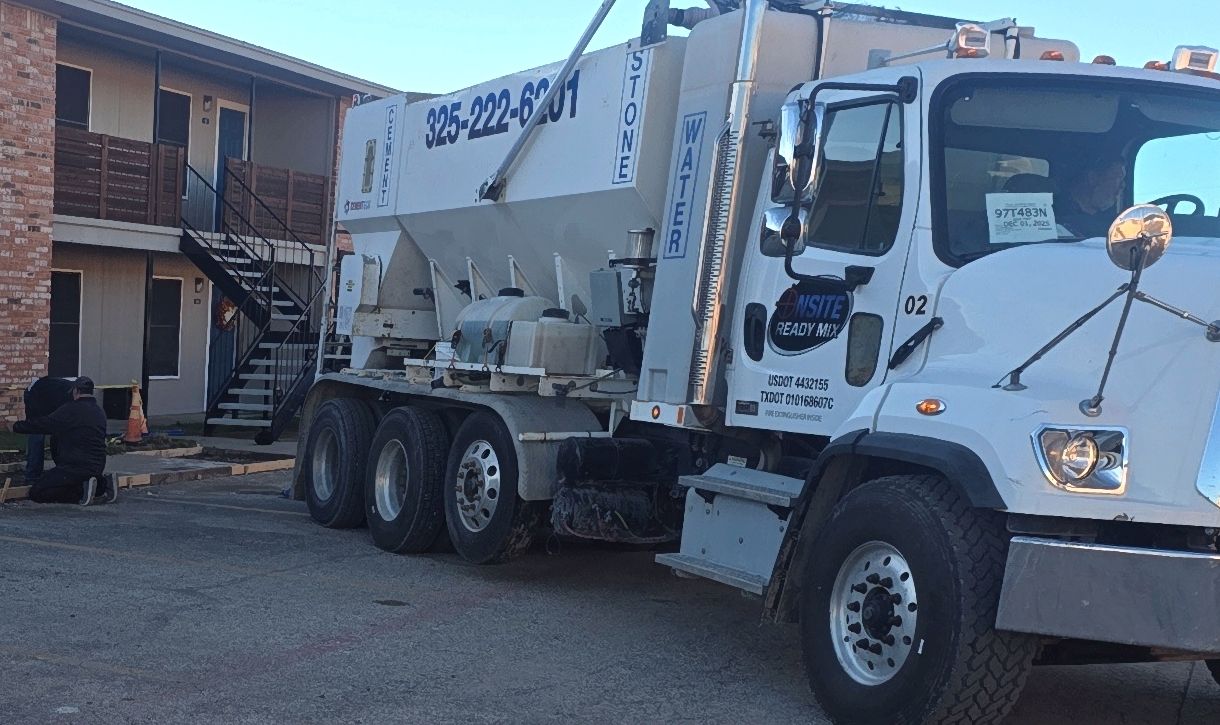 apartment parking lot concrete services